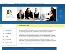 Tablet Screenshot of opendoors-projektservice.de